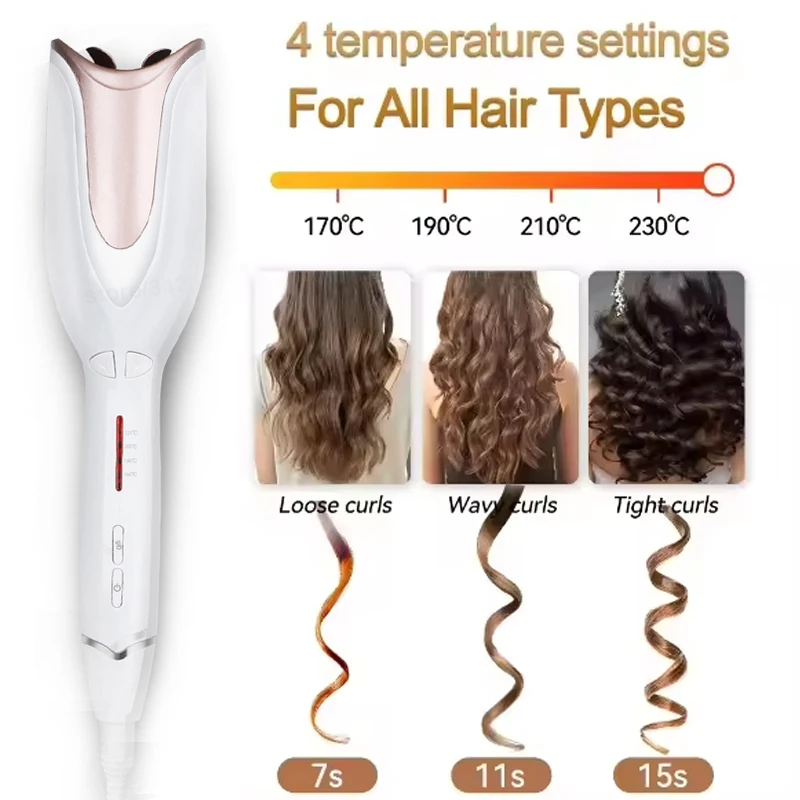 Auto Hair Curler Rose-shaped Hair Curler Roller Multifunctional Electric Magic Curling Iron
