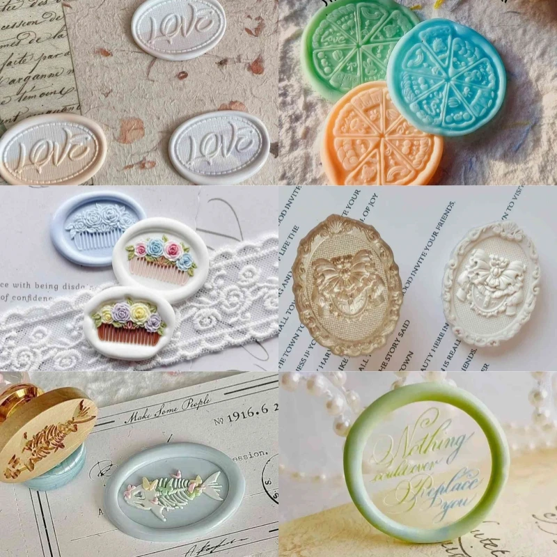 3d Chapter Stamp Head Wax Seal Carved Multilayer Copper Relief Diy Hand Zhang Wedding Invitations Sealed Envelope Birthday Gift