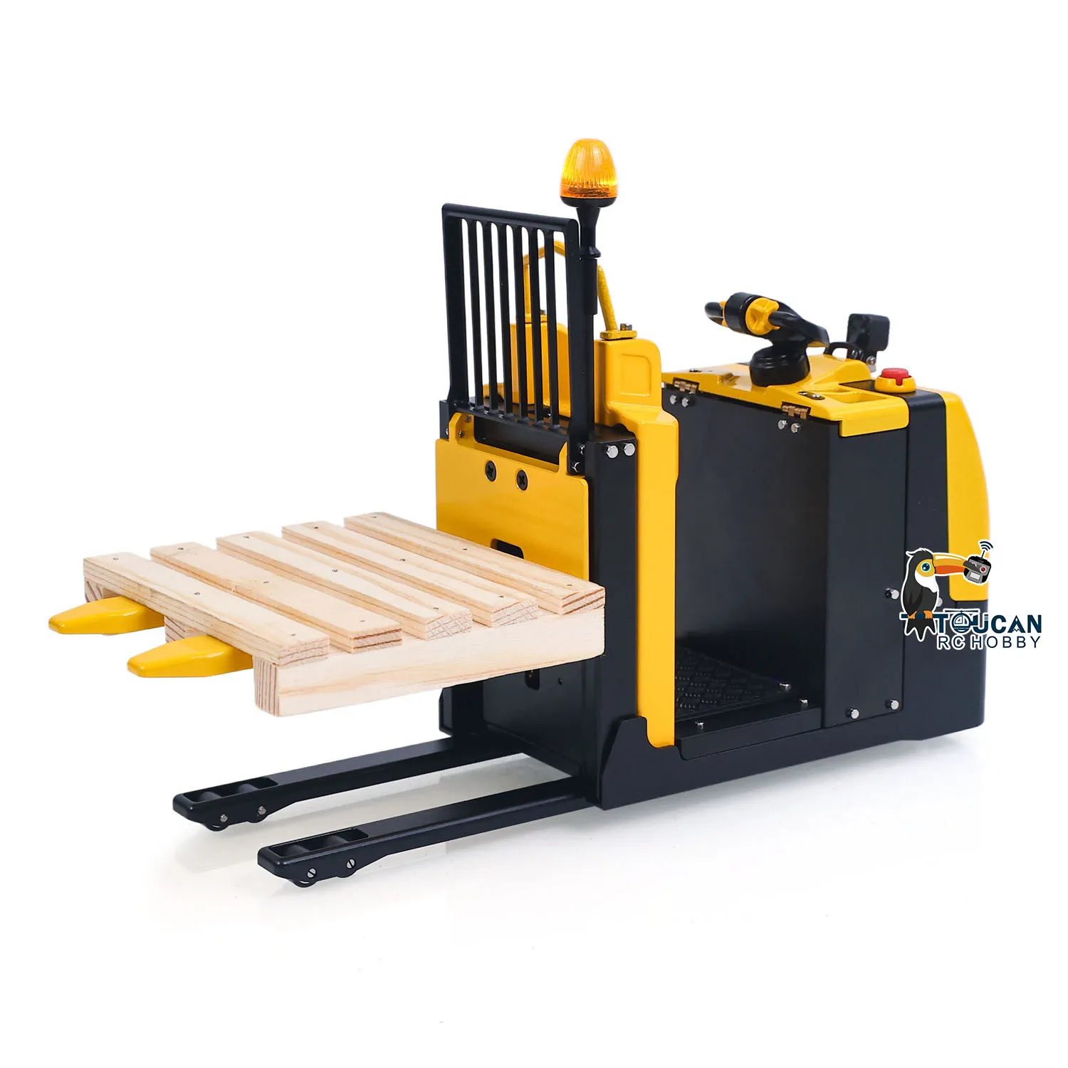 MO55 RTR 1/14 RC 포크리프트 금속 리모컨 저상형 주문처리 트럭 전동 트럭 자동차 모델 조명 사운드 모듈 장난감