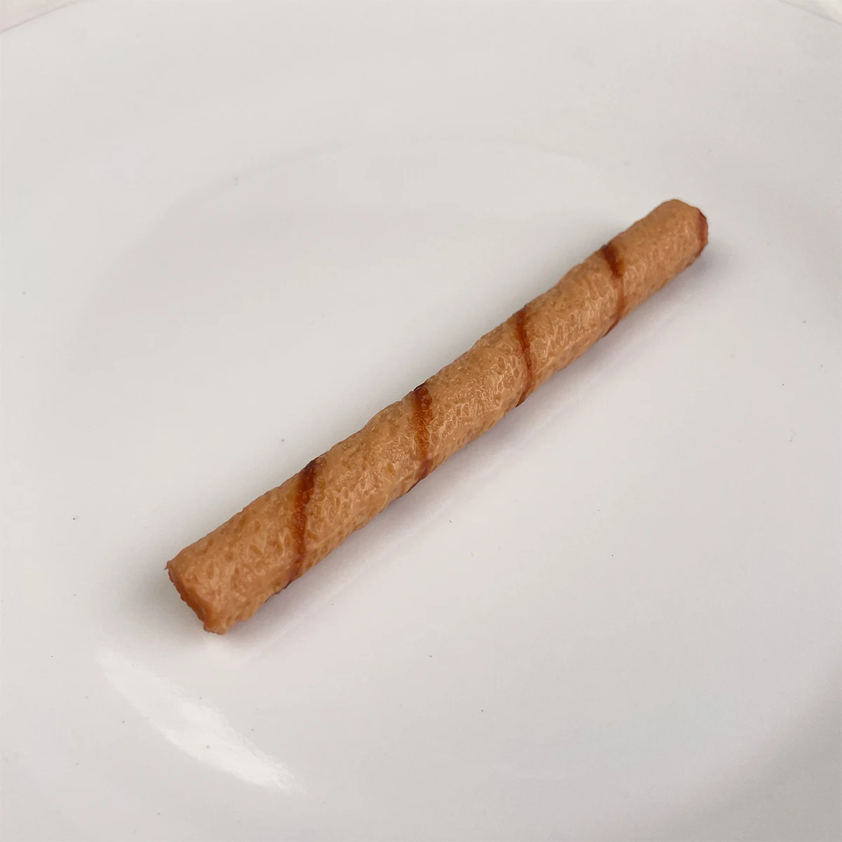 Pulgadas Pocky DIY burbuja galleta gofre modelo comida Matcha Street Snack sabor Original pastel comida palo modelo Decoración