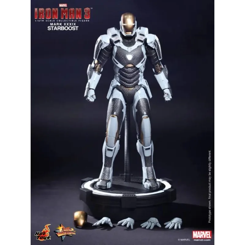 

HOTTOYS HT Iron Man 3 MK39 Gemini MMS214 STARBOOST ручная кукла модель подвижных кукол