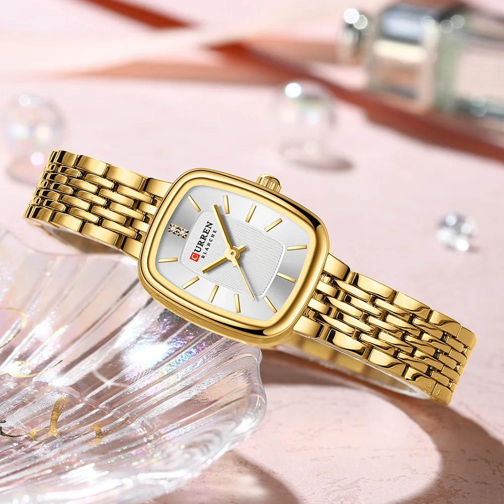 Nuovo orologio da polso da donna in acciaio inossidabile alla moda, casual, impermeabile fino a 30 m, da donna_voghion.com