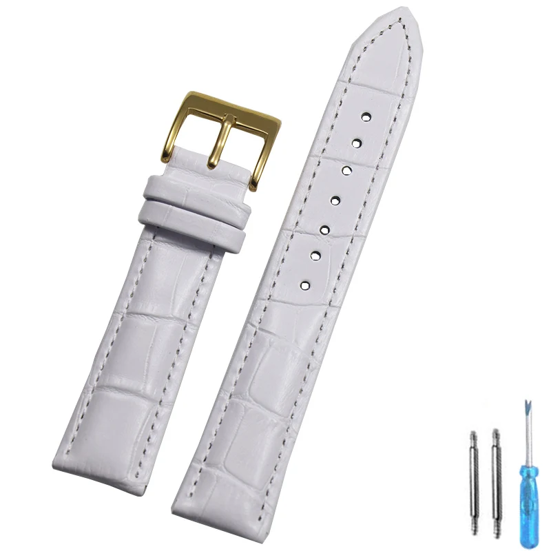 YAGHANG Cinturino In Pelle 12/14/16/18/19/20/21/22/24 Mm