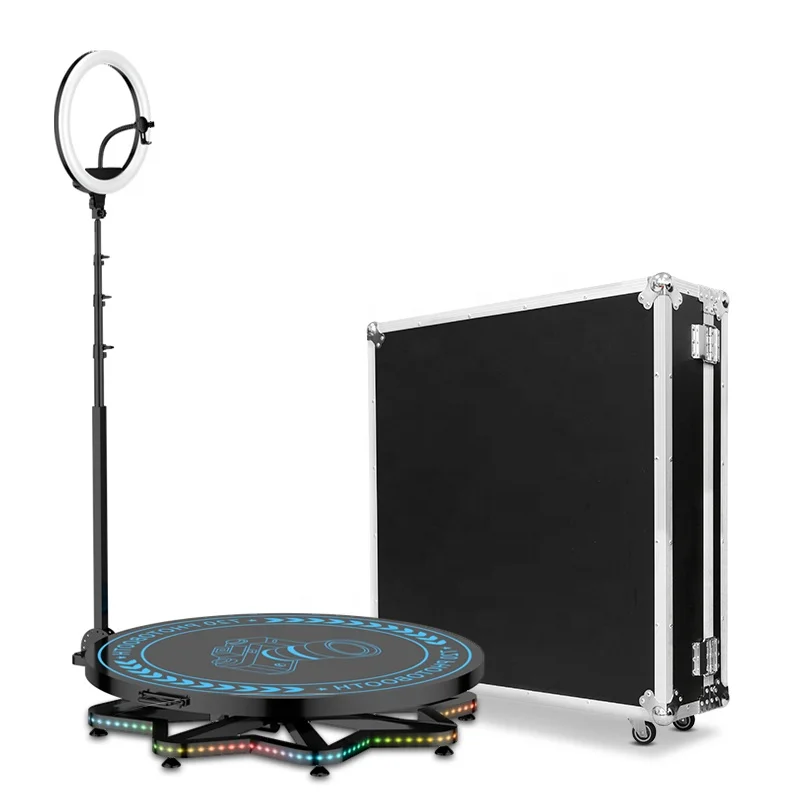

360 Photo Booth Automatic Photobooth Machine Video Camera Photo Booth US Overseas Warehouse