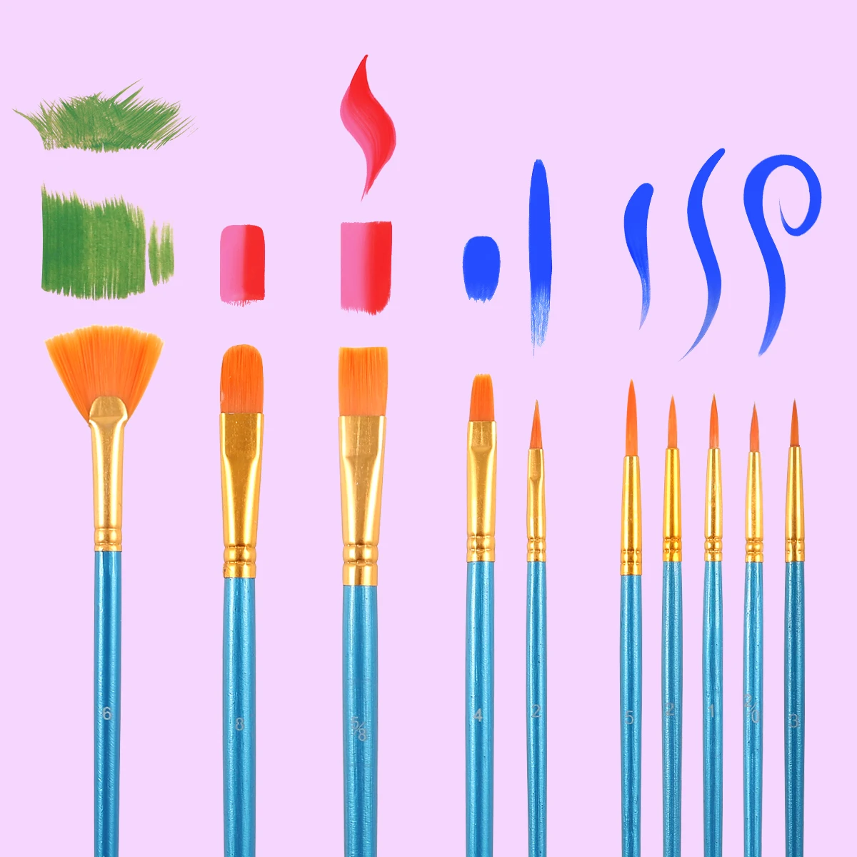 Professional Face Paint Set For Kids Adults Facial Paint Set One Stroke Split Cake Palette Body Paint Hypoallergenicity 4