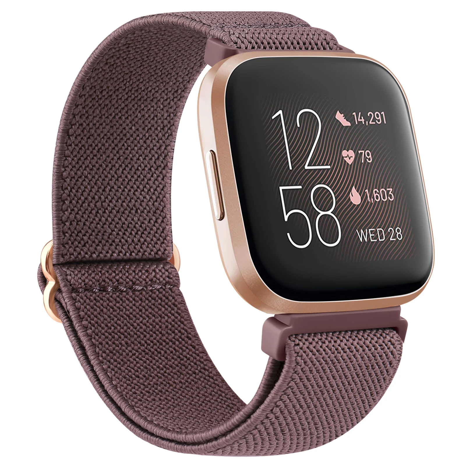 Breathable Nylon Loop Elastic Strap for Smart Watches – Soft Sport Replacement Band