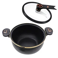 Micro-ocuiseur 1 pièce, émail mieux utilisé, nouvelle marmite à ragoût est une marmite qui cuise des aliments plus rapides, autocuiseur sûr, marmite à soupe 2