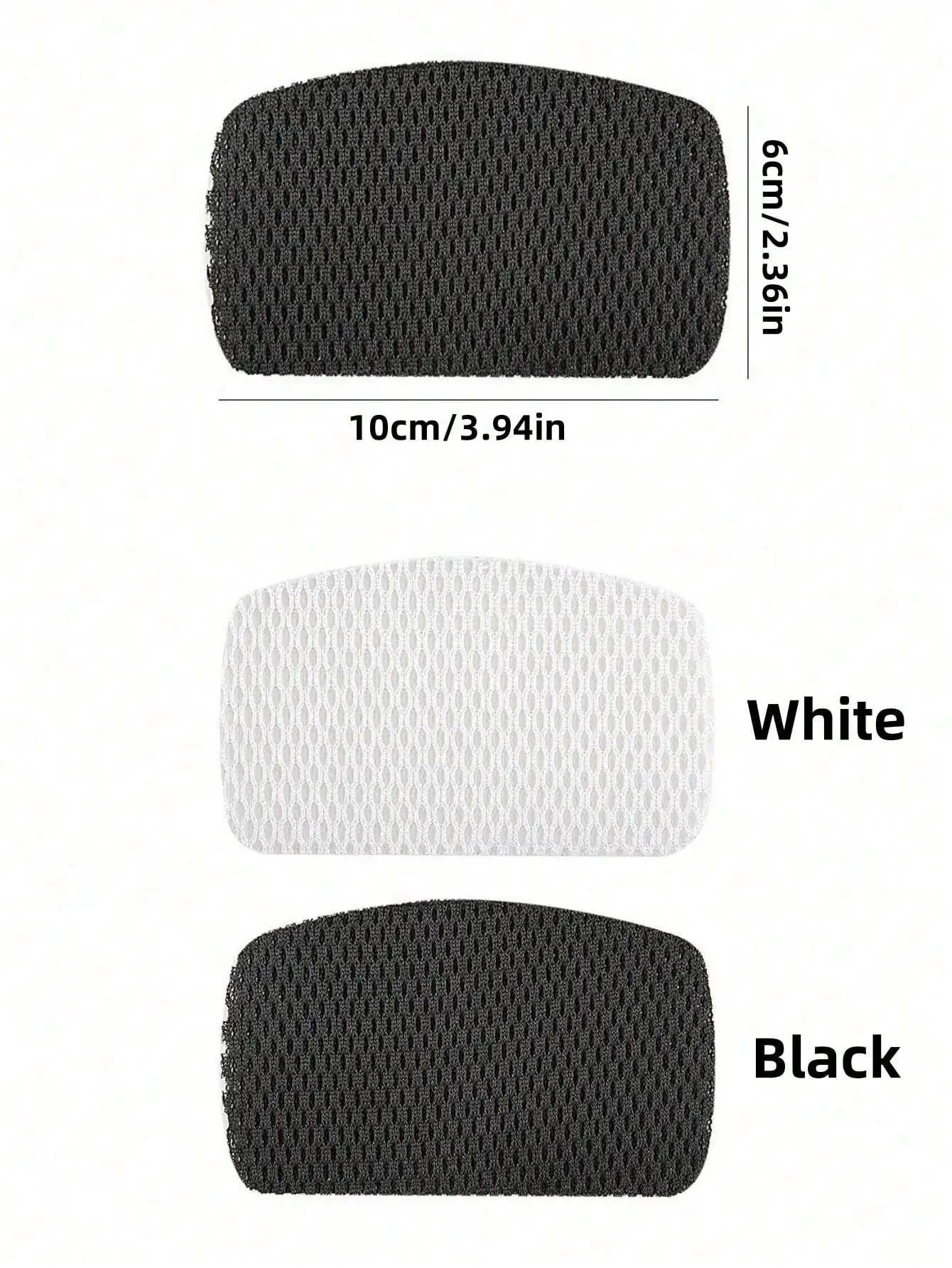 4-teilige Mesh-Futter-Reparatur selbstklebend, Fersenschutzaufkleber, geeignet für alle Schuhe, unsichtbarer Aufkleber zur Reparatur – Detail 1