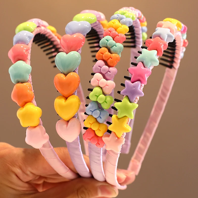 Girls Colorful Flower Hairbands - Cute Headbands for Kids