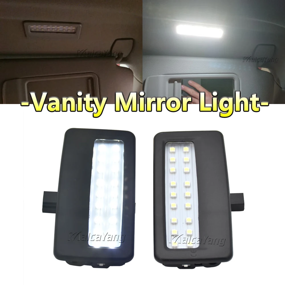 

LED Sun Visor Vanity Mirror Lamp Reading Lights For BMW 5 6 7 Series F07 F11 F18 F06 F12 F13 F01 F02 F03 F04 750LI 760Li