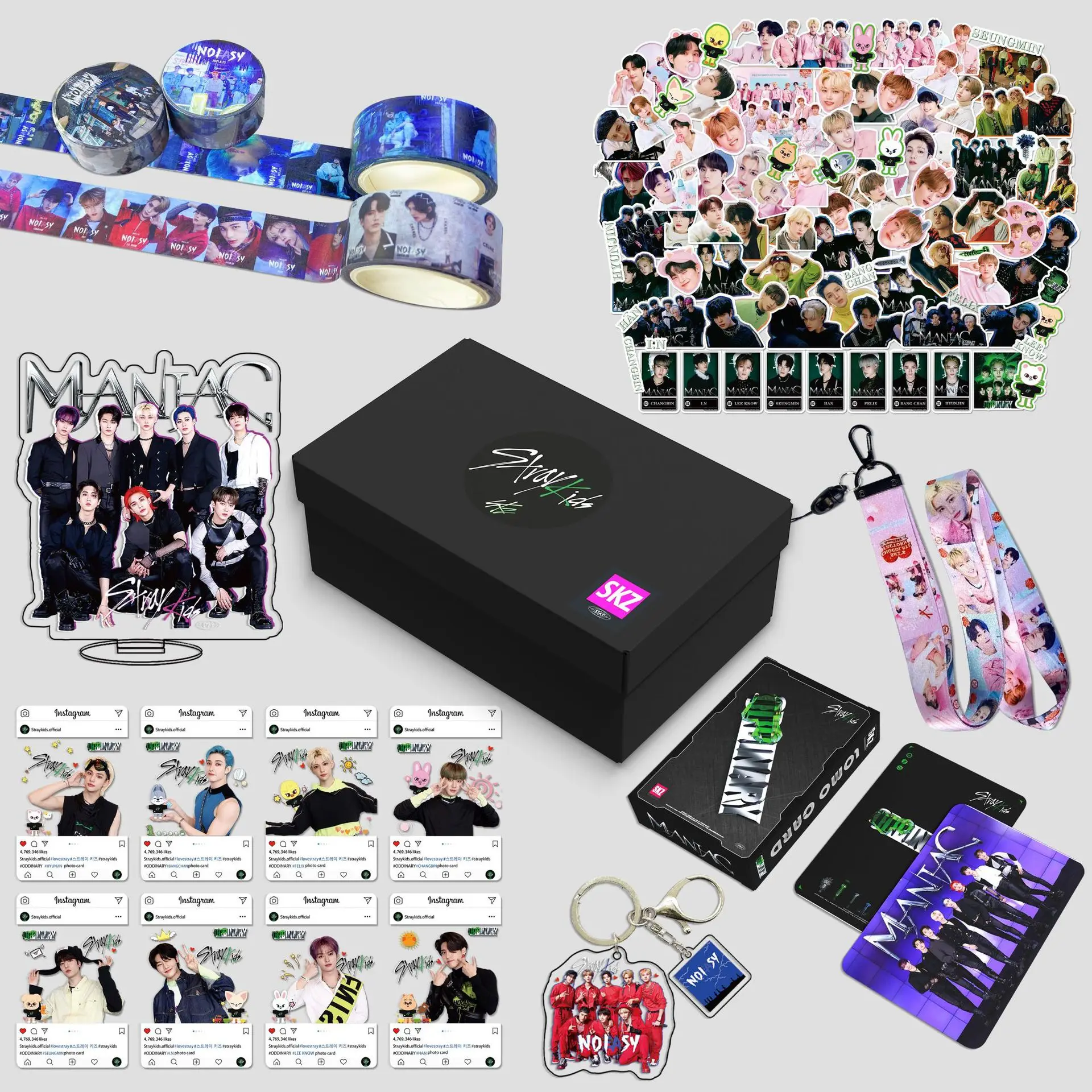 kpop-stray-kids-oddinary-gift-box-set-straykids-new-album-photocards