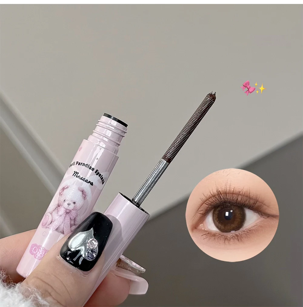 Waterproof Lengthening Mascara For Silky Long Lasting Black Lashes_voghion.com