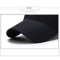Breathable Baseball Cap Solid Thin Mesh Portable Quick Dry Sun Hat For Women Men Golf Caps Tennis Running Hiking Camping - Image 6