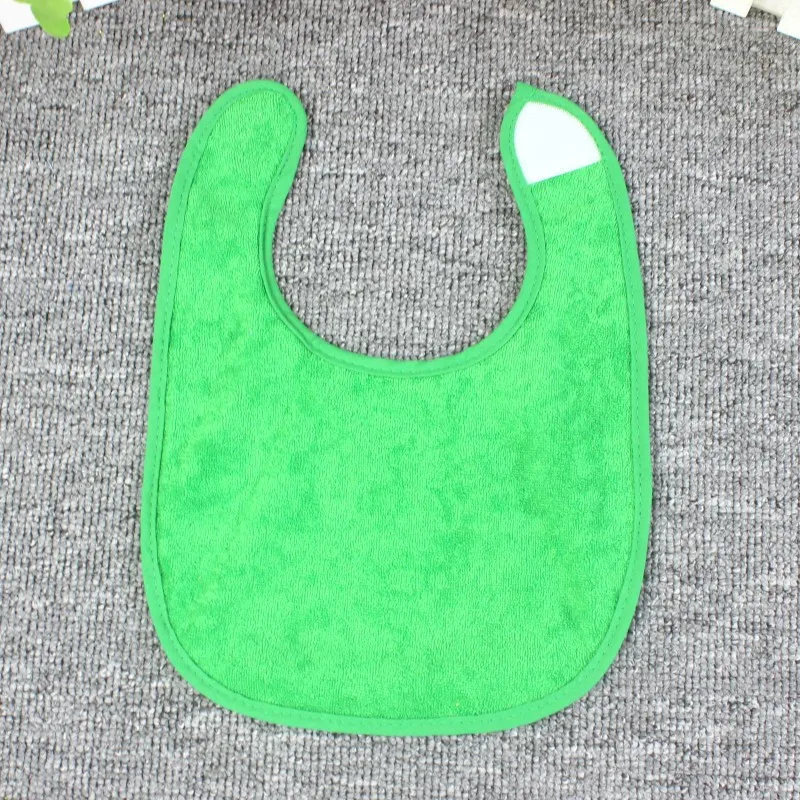 Baby Bib Cotton Towel Cloth Eating Anti Dirt Portable Polyester U-shaped Terry Cloth Double Layer Thickened