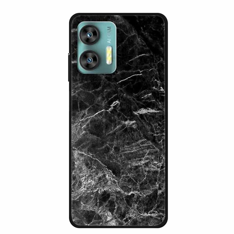 Colorful Marble Space TPU Silicone Soft Back Cover Case - Fashionable Protective