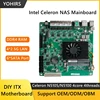 Yohirs 4x2.5G Lan NAS Mainboard Intel N5105 N5100 mini itx industrial PC 6xSATA3.0 PCIe 17x17CM Soft Routing Motherboard 2*DDR4 1
