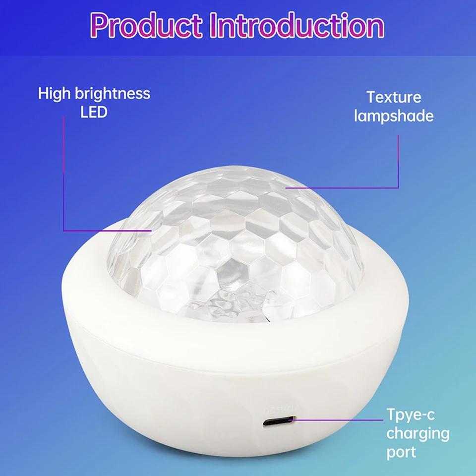 LED Northern Lights Projector with Remote Control