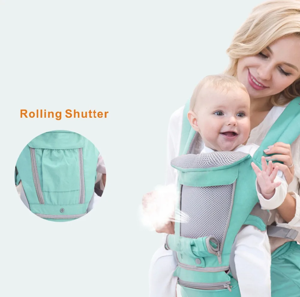Infant Sling Ergonomic M Shape Design Bebettirang Baby Carrier With Hipseat Set 
