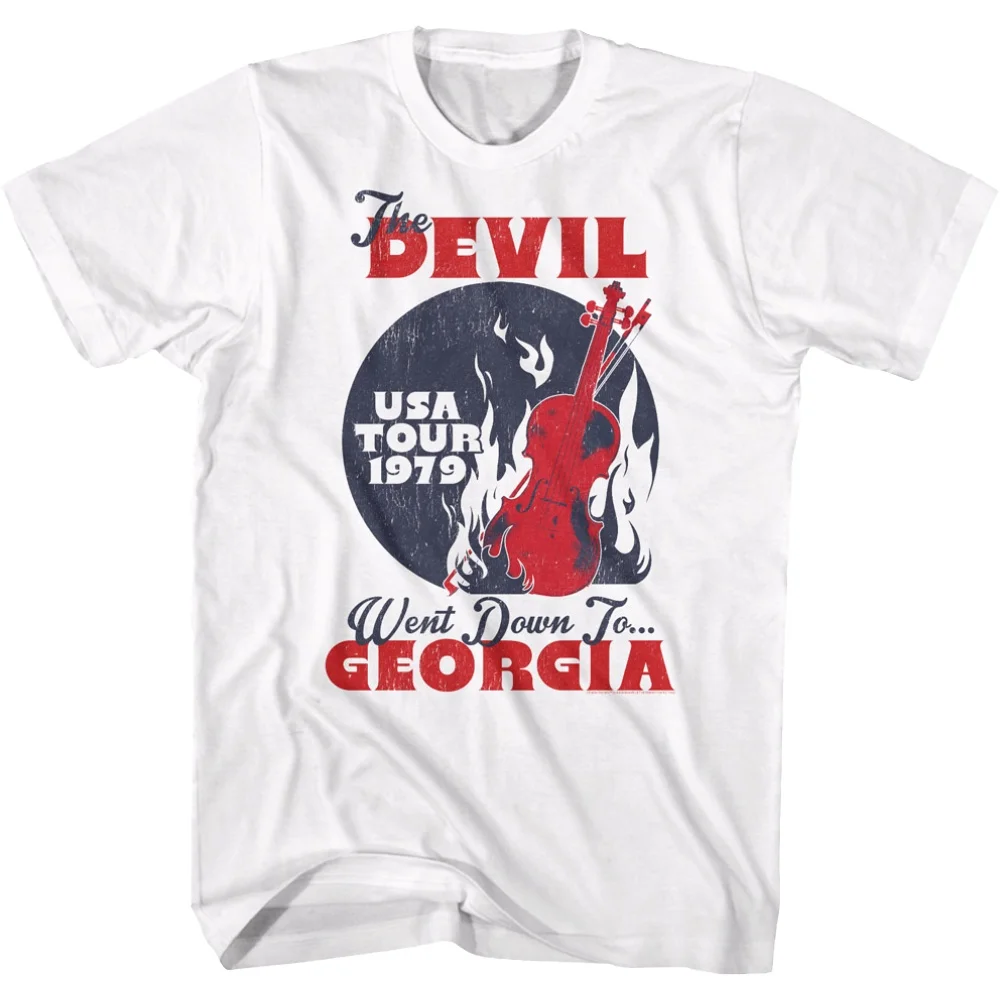 Il Diavolo È Caduto In Georgia Tour Charlie Daniels T-Shirt
