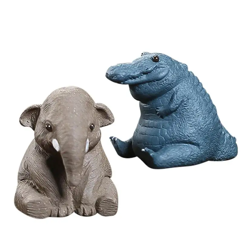 

Tea Pet Elephant Purple Clay Elephant Tea Ceremony Pet Decoration Can Raise Cute Handmade Tea Play Statue Ornaments Decoration