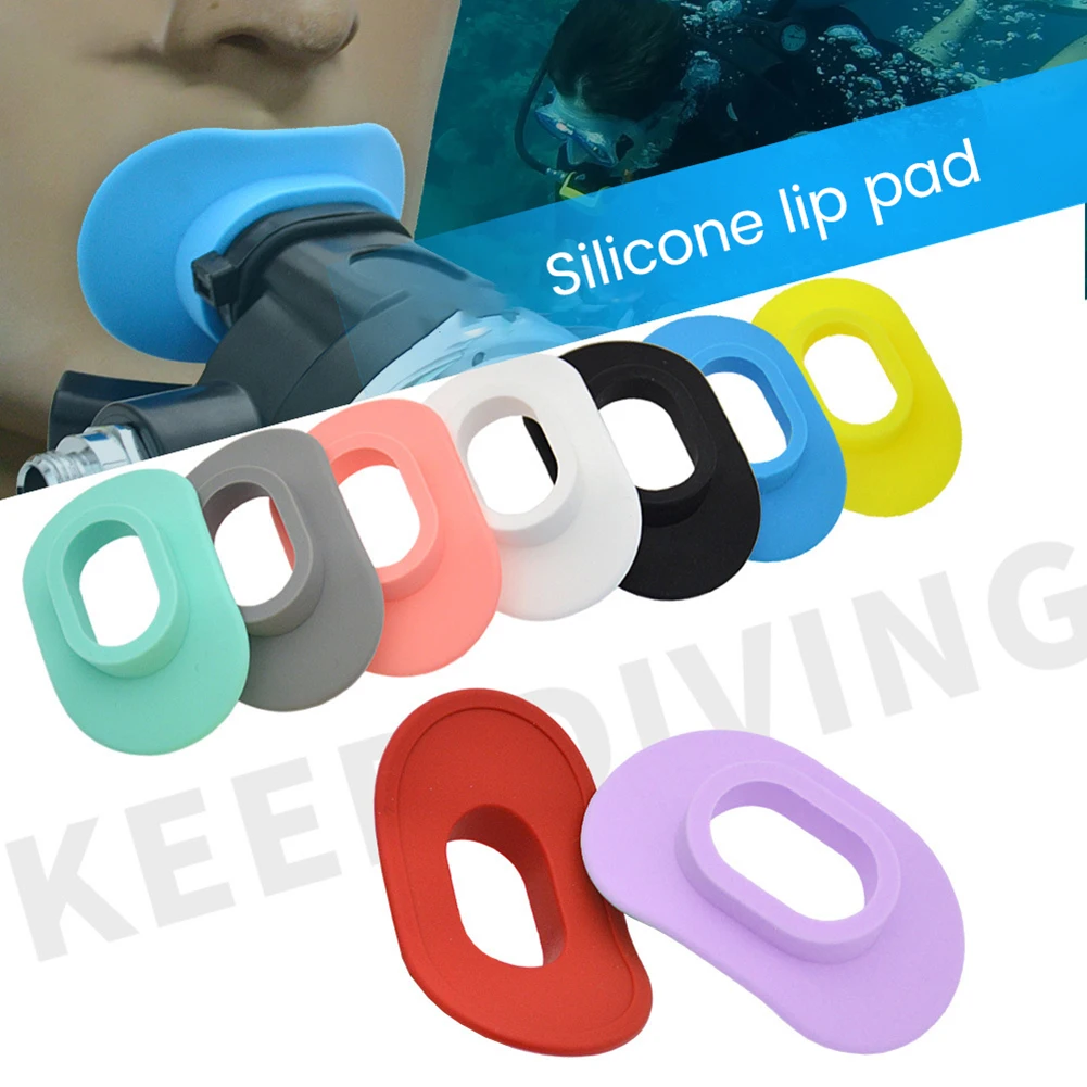 Silicone Snorkel Regulator Mouthpiece Soft Silicone Diving Equipment Underwater Breathing Tube Accessories For Scuba Diving