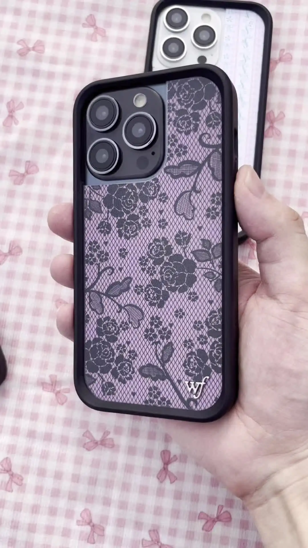 Wildflower Dollhouse Lace Lover Phone Case for iPhone 16 15 14 13
