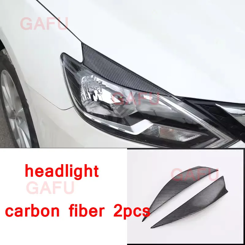 

Передние противотуманные фары для Nissan Sylphy 2016-2022, аксессуары для рамы, противотуманный Абажур, наклейка на автомобиль