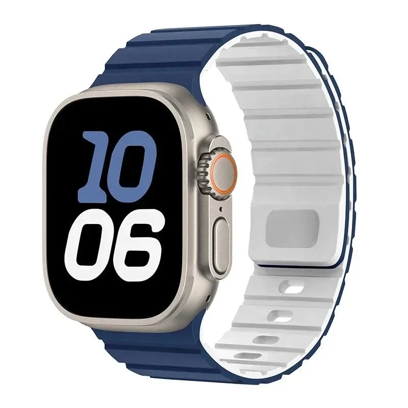 Silicone Magnetic Bracelet Watch Band