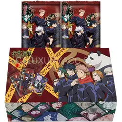 Wholesale Jujutsu Kaisen Card for Kids Toys Advanced Chapter Gojo Satoru Fushiguro Megumi Itadori Yuji Warlock Collection Cards