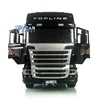 1/14 LESU 6*4 Metal Chassis Tractor Truck Kit Radio Control Vehicle Painted Cabin R730 High Roof Motor Toy DIY Model THZH0928 6