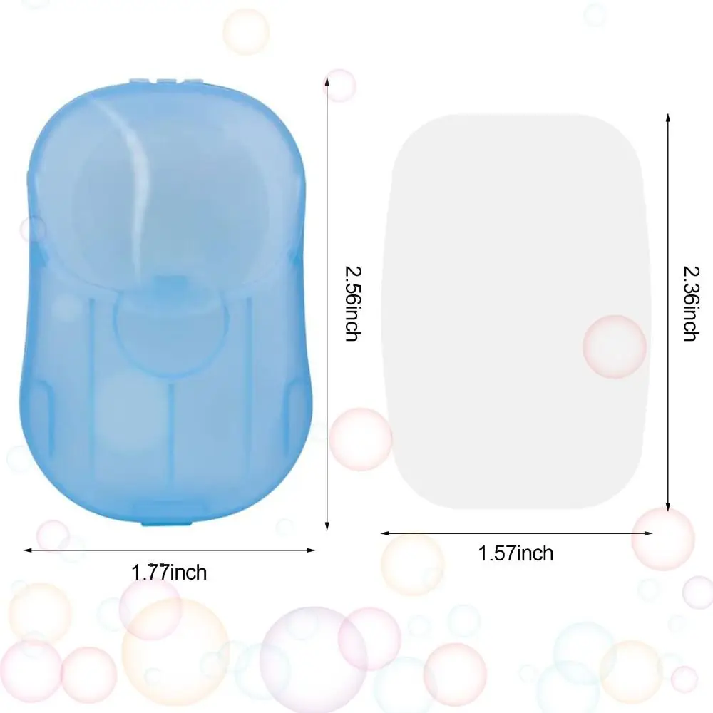 Disposable Hand Washing Paper Soap Sheets Mini Cleaning Paper Soap Tablet For Travelling Outdoor Camping Carrying disposable soap paper