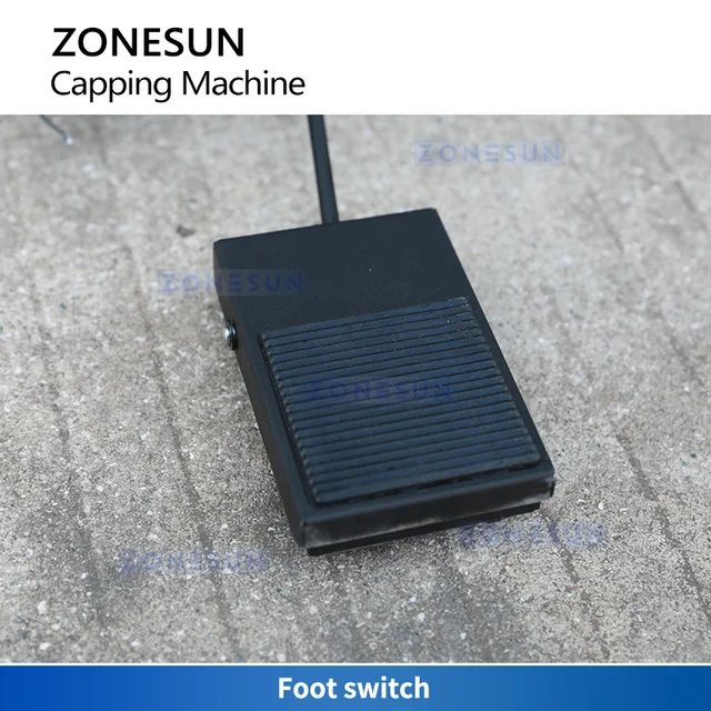 ZONESUN Roll-On Pilfer Proof Capper | Reliable Semi Automatic Capping Machine ZS-XG60C 5