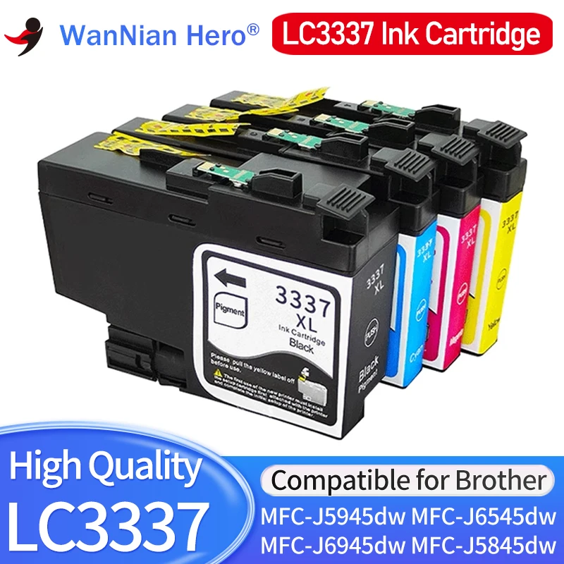 

LC3337 LC3339XL 3337 3339 LC3337XL чернильный картридж, совместимый с Brother планшетом искусственных элементов, принтер