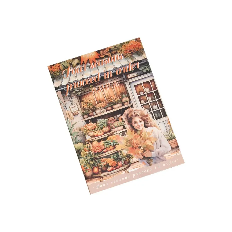 20Pcs Stickers Four Seasons Teenage Travel Dairy Handbook Decorative Scrapbook