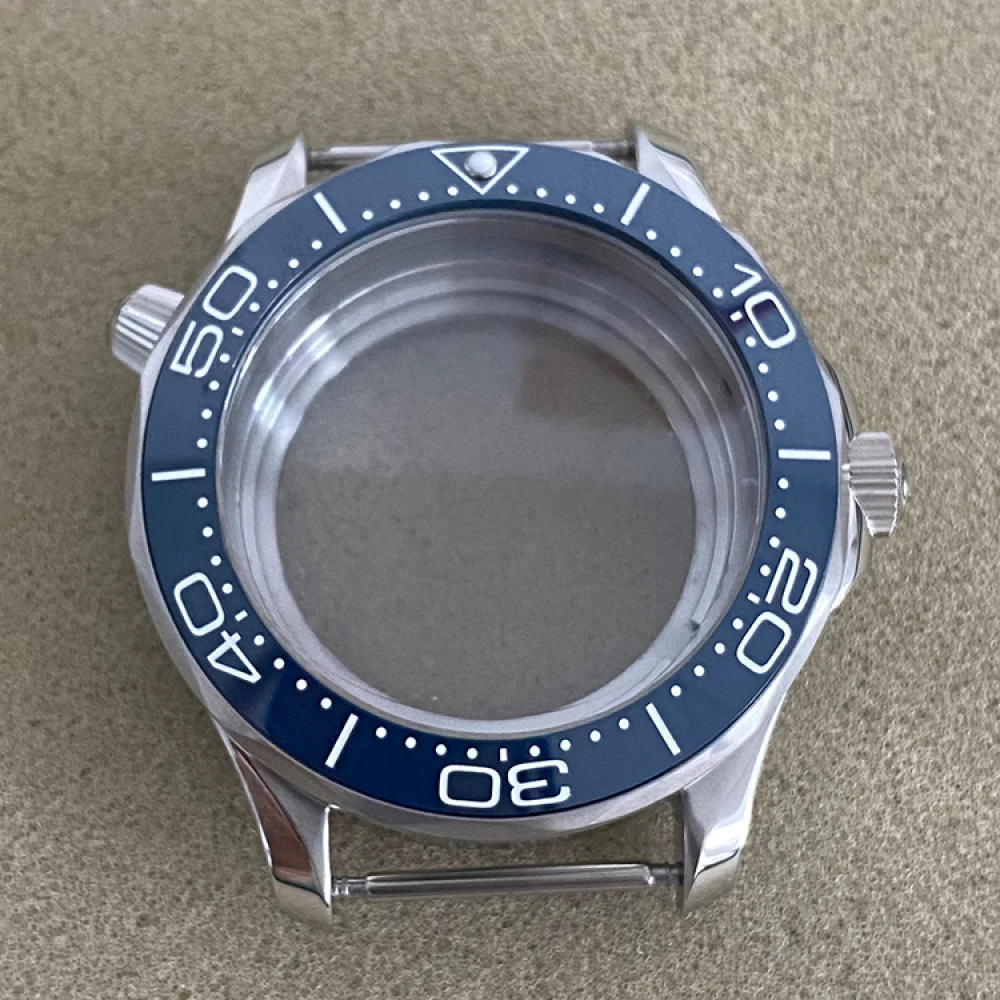 

42mm 5ATM Steel Case Mineral/ Sapphire Glass 120Click Counterclockwise Rotation SUB Ceramic Bezel for NH35 NH36 Movement