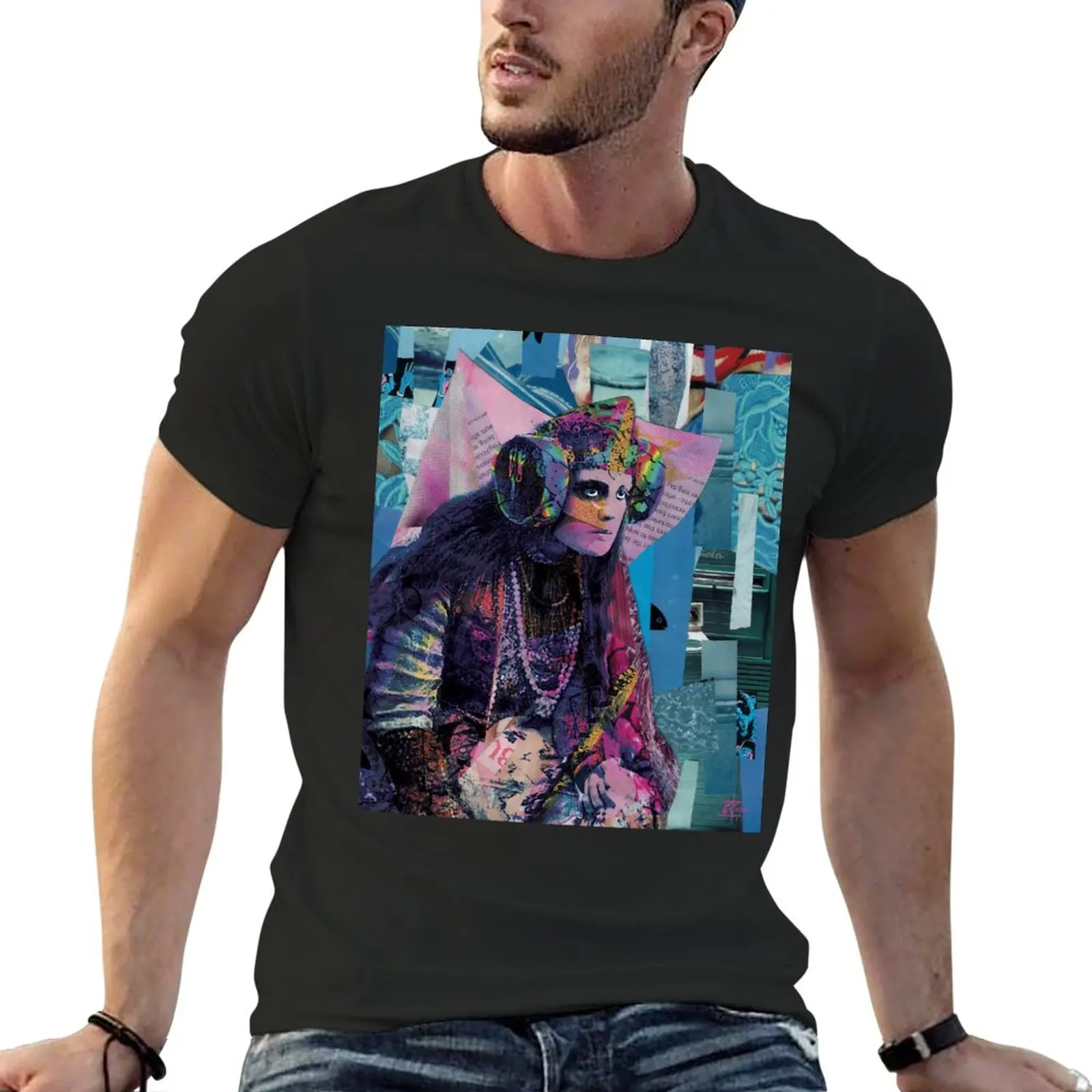 

Baroness Elsa von Freytag Loringhoven T-Shirt oversized hippie clothes tshirts for men