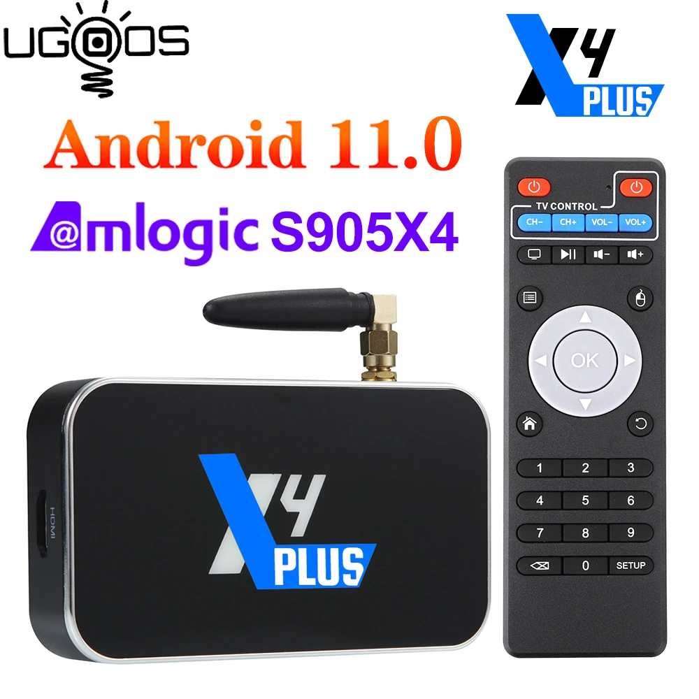 Ugoos X4 Plus X4 Pro X4 Cubetv Box Android 11 Amlogic S905x4 Lpddr4 4gb ...