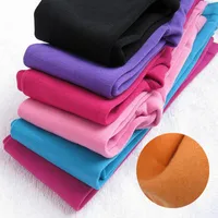 Winter Girls Leggings Cotton Children Pants Fleece Pants For Girl Colored Kids Leggins Teenager Trousers Baby Warm Clothing 1