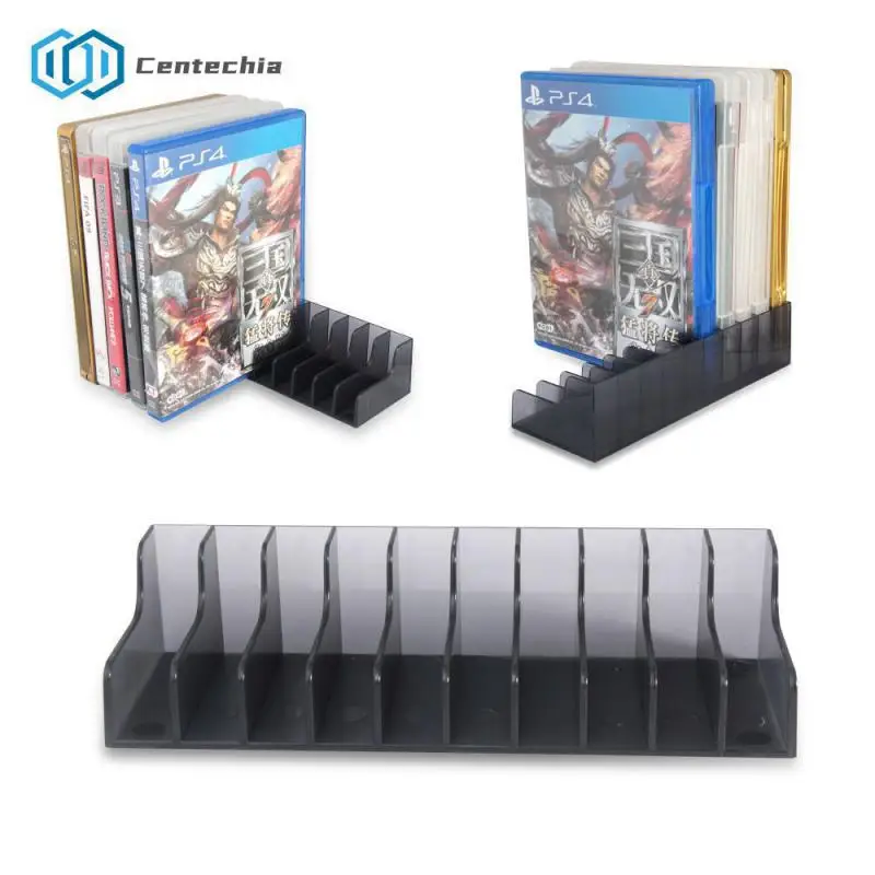 Ivyueenfor Switch Oled Console Game Card Box Storage Stand Holder Per Nindoswitch Lite Disk Card Holder Stand