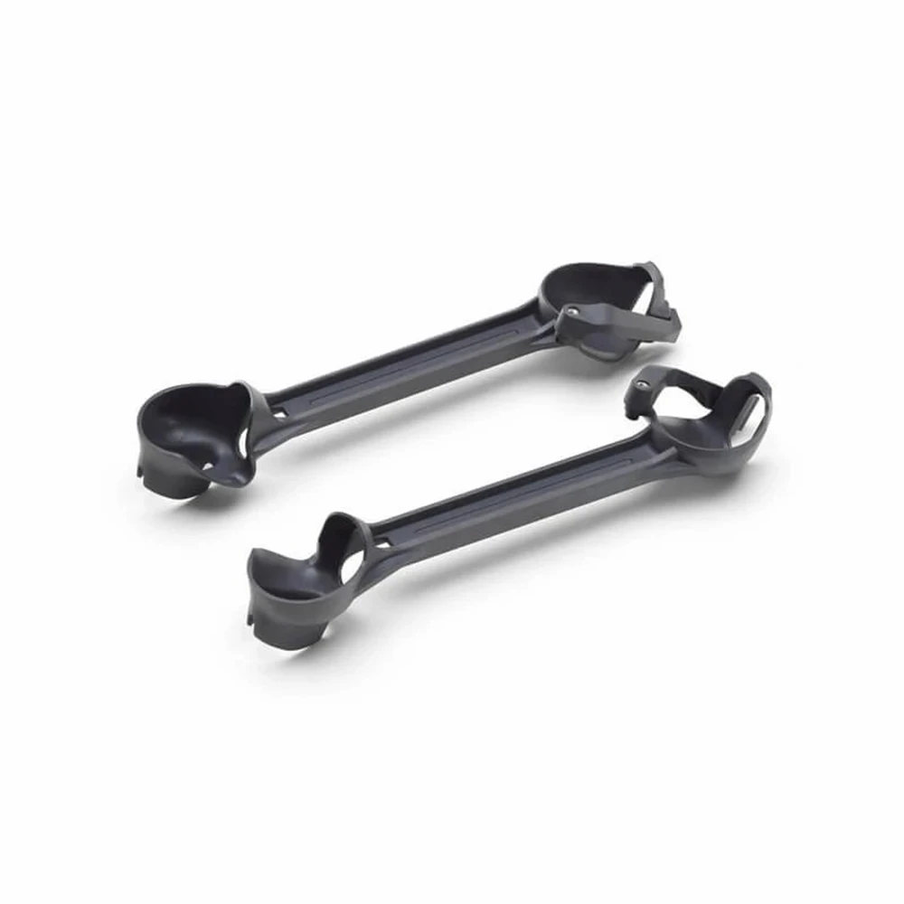 Détail des fixations des brassards de bras renforcés pour DJI FPV, paire facile à assembler.