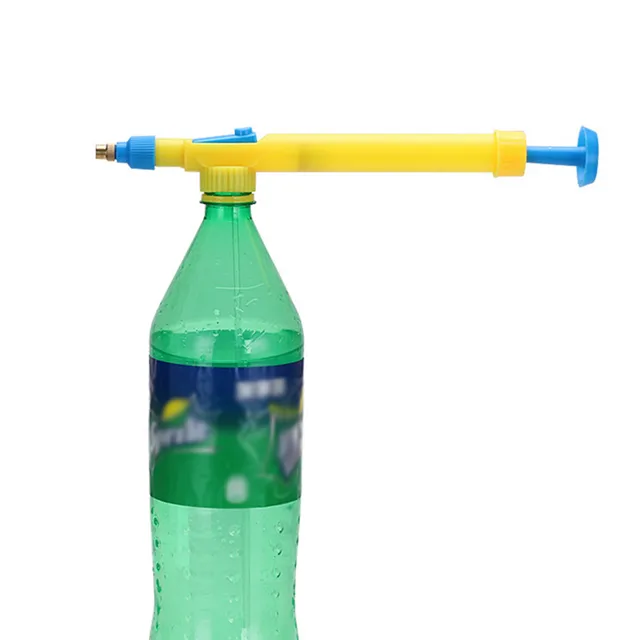 Mini Öntözés Öntöző Permetező Víznyomás Virágkert Pisztoly Fejlé Palackok Interfész Műanyag Kocsi Spray - Image 2