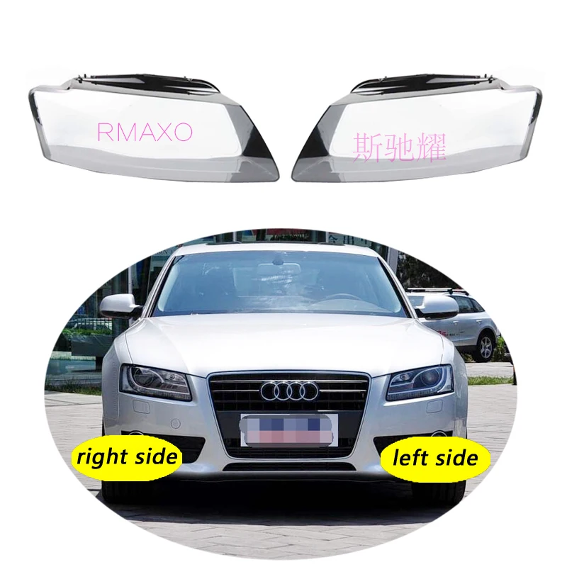 

Use For Audi A5 2008-2010 Transparent Headlamp Cover Lamp Shade Front Headlight Shell Lampshade Lens shell