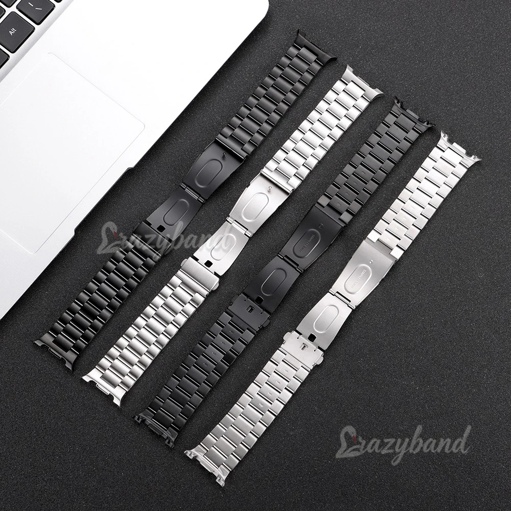 Sleek Stainless Steel Business Men's Bracelet Band