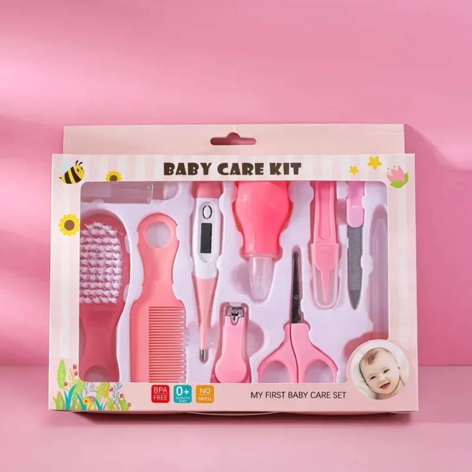 Complete 10 Piece Baby Grooming Kit Set