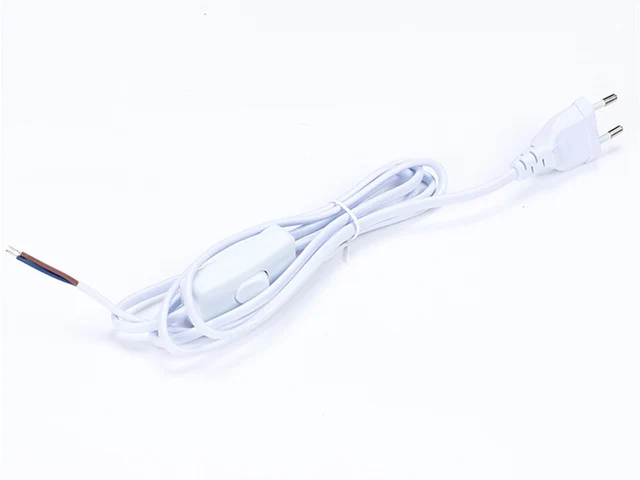 EU switch plug white