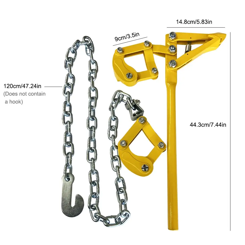 Chain Strainer Cattle Barn Farm Fence Stretcher Tensioner Repair Barbed