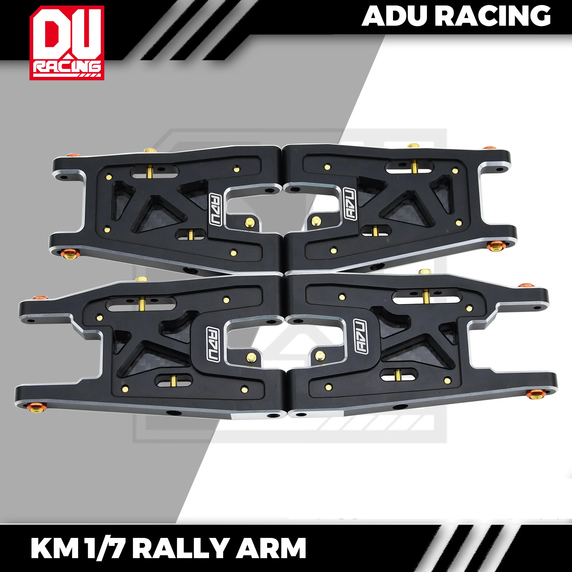 ADU RACING 7075-T6 AL KM 1/7 C3 RALLY KINGMOTOR ARM