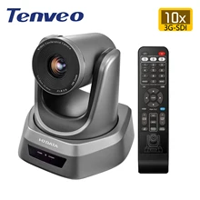 Telecamera PTZ per videoconferenza tenmw Zoom 10X USB/HDM1/SDI 1080P per riunioni aziendali chiesa trasmissione Live Streaming istruzione
