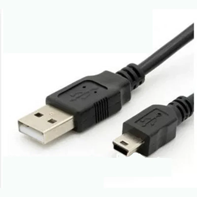 데이터 충전 케이블 코드 어댑터 USB 2.0 A 남성-미니 5 핀 B 최고의 검정색 길이 80/100 cm 데이터 케이블 usb 연장 케이블