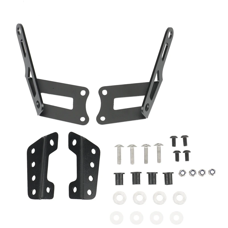 Motorcycle Windshield Bracket Adjuster Sport Screen Stays Brackets Kits